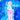 Coke Bottle "Blue Waves" Coca-Cola Painting Print - K006