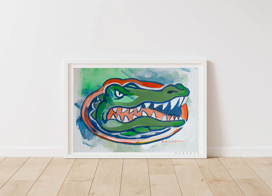Florida Gators "Fighting Gator" | Archival-Quality Print
