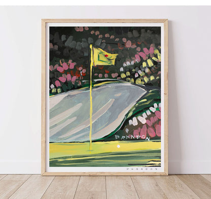 Flag in the Shadows from the Masters | Archival-Grade Art Print by Brandon Thomas