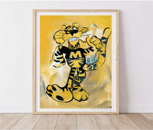 Load image into Gallery viewer, Missouri Tigers &quot;Vintage Varsity Sweater Truman&quot; | Archival-Quality Mizzou Print
