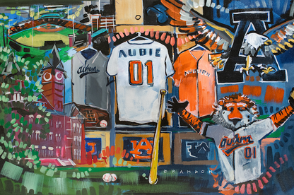 Auburn Tigers "PLAINSMAN PARK" by Brandon Thomas | Archival-Quality Art Print