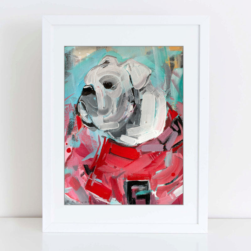 Georgia Bulldogs "Uga One" by Brandon Thomas | Officially Licensed Archival-Quality University of Georgia Art Print