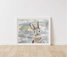 Load image into Gallery viewer, Wild Hare or Bunny Rabbit | Archival-Quality Painting Print
