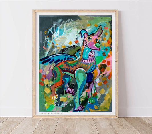 Coco's "Dante the Spirit Animal" | Archival-Quality Disney Print