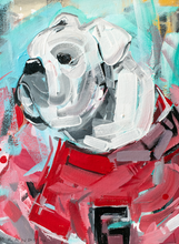 Load image into Gallery viewer, Georgia&#39;s Uga One | Original Painting on 12x16 Gallery Wrapped Canvas
