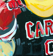 Load image into Gallery viewer, University of South Carolina Gamecocks &quot;Cocky Celebration&quot; | Original Painting on 20x24 Fredrix Canvas Panel
