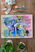 Load image into Gallery viewer, UCLA Bruins Vintage &quot;Varsity Joe Bruin&quot; | Original Painting on 12x16 Fredrix Canvas Panel

