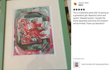 Load image into Gallery viewer, University of Georgia &quot;Chunky Uga&quot; | Officially Licensed Archival-Quality UGA Painting Print
