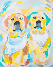 Load image into Gallery viewer, Twin Labs Painting Print
