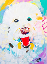 Load image into Gallery viewer, Poodle Painting Print
