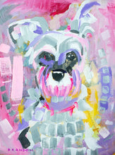 Load image into Gallery viewer, Terrier Shnauzer Painting Print - D090
