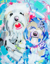 Load image into Gallery viewer, Double Doodles Painting Print - D129
