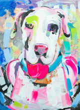 Load image into Gallery viewer, Great Dane or White Lab Painting Print
