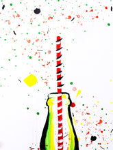 Load image into Gallery viewer, Coke Bottle &quot;Lemon Lime&quot; Coca-Cola Painting Print - K004
