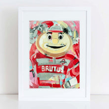 Load image into Gallery viewer, Ohio State Buckeyes Brutus Painting Print
