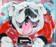 Load image into Gallery viewer, UGA University of Georgia Mascot Painting Print - C038
