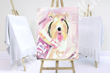 Load image into Gallery viewer, Texas A&amp;M Aggies &quot;Reveille&quot; by Brandon Thomas | Framed 16x20 Premium Canvas Panel
