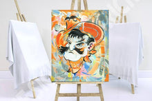 Load image into Gallery viewer, Oklahoma State University Cowboys Pistol Pete Original Painting - 16x20 Canvas Panel
