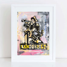 Load image into Gallery viewer, Vanderbilt Commodores &quot;Vintage Mr. Commodore&quot; | Archival-Quality Art Print
