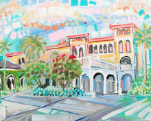 Load image into Gallery viewer, Sea Island Cloister Club House Painting Print
