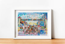 Load image into Gallery viewer, Fort Worth Stockyards Painting Print
