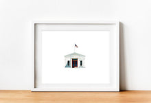 Load image into Gallery viewer, Seaside Post Office Hand Illustration | Archival-Quality Print

