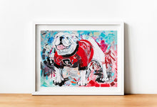 Load image into Gallery viewer, University of Georgia UGA X &quot;Que&quot; National Championship Painting Print
