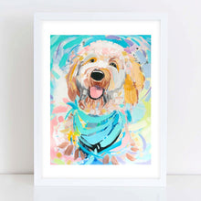 Load image into Gallery viewer, Golden Doodle Painting Print - D201
