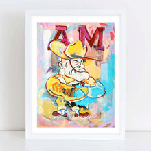 Load image into Gallery viewer, Texas A&amp;M Aggies &quot;Vintage Old Sarge&quot; | Archival-Quality Print
