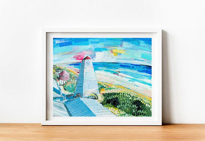 Seaside Tower 30A | Archival-Quality Print
