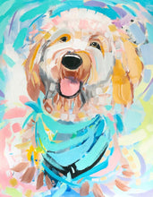 Load image into Gallery viewer, Golden Doodle Painting Print - D201
