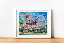 Load image into Gallery viewer, Jekyll Island Club Resort Painting Print
