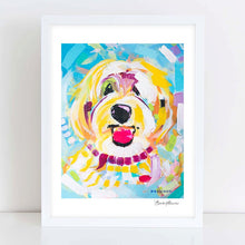 Load image into Gallery viewer, Golden Doodle Dood Painting Print - D006
