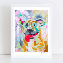 Load image into Gallery viewer, American Pitbull Dog Painting D104 | Archival Quality Art Print
