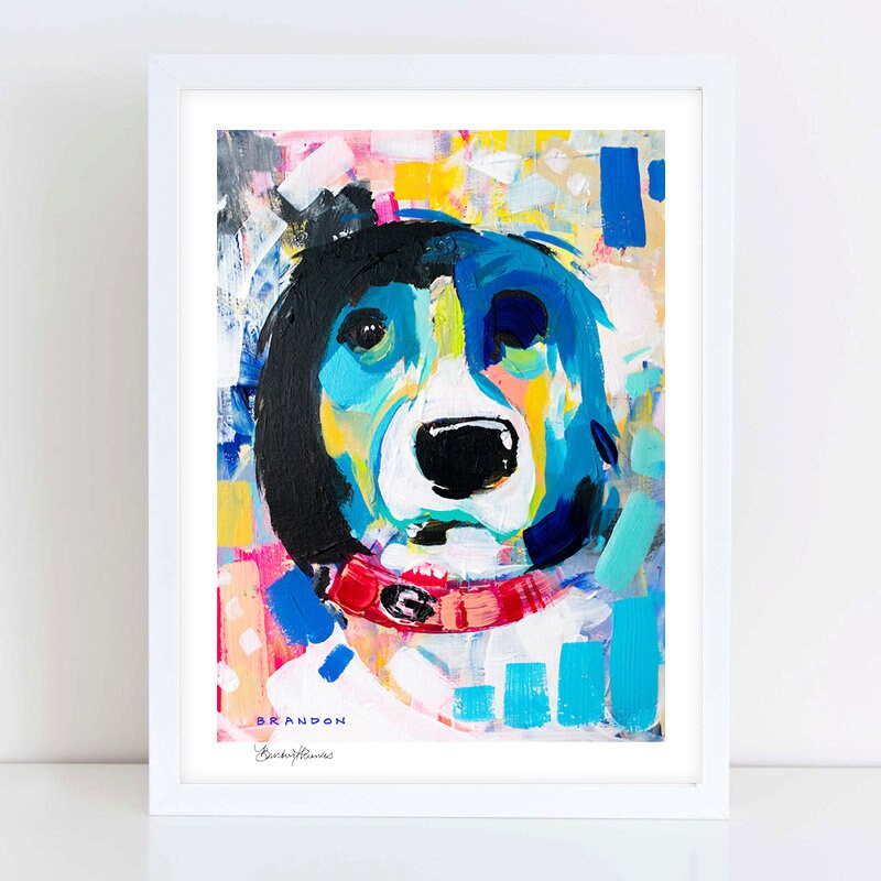 Unnamed Puppy Print - D004