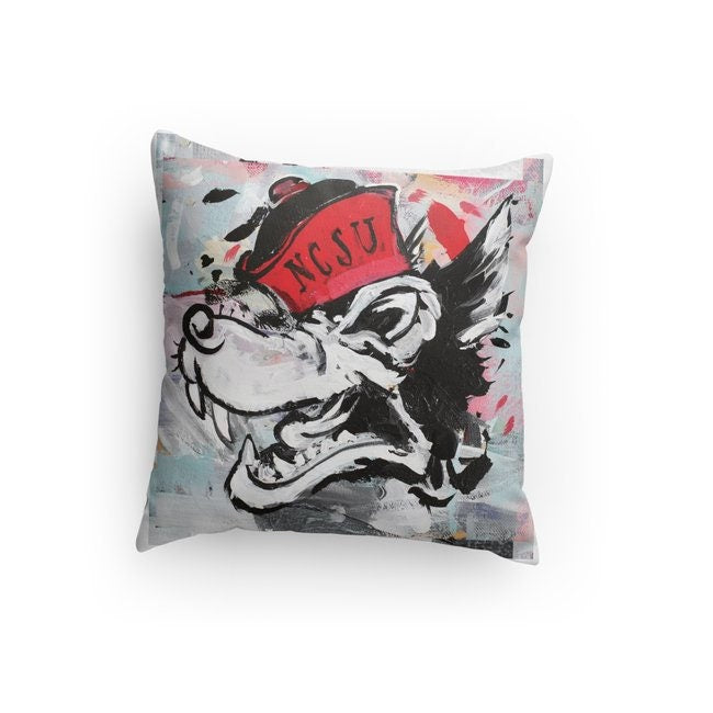 NC State Wolfpack 18x18 Pillow