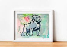 Load image into Gallery viewer, Samford Bulldogs Vintage Spike Championship Painting Print *Officially Licensed*
