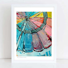 Load image into Gallery viewer, Beach Umbrella | Archival-Quality Painting Print
