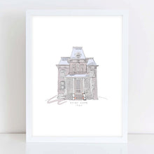 Load image into Gallery viewer, The Bates House from &quot;Psycho&quot; Film Painting Print
