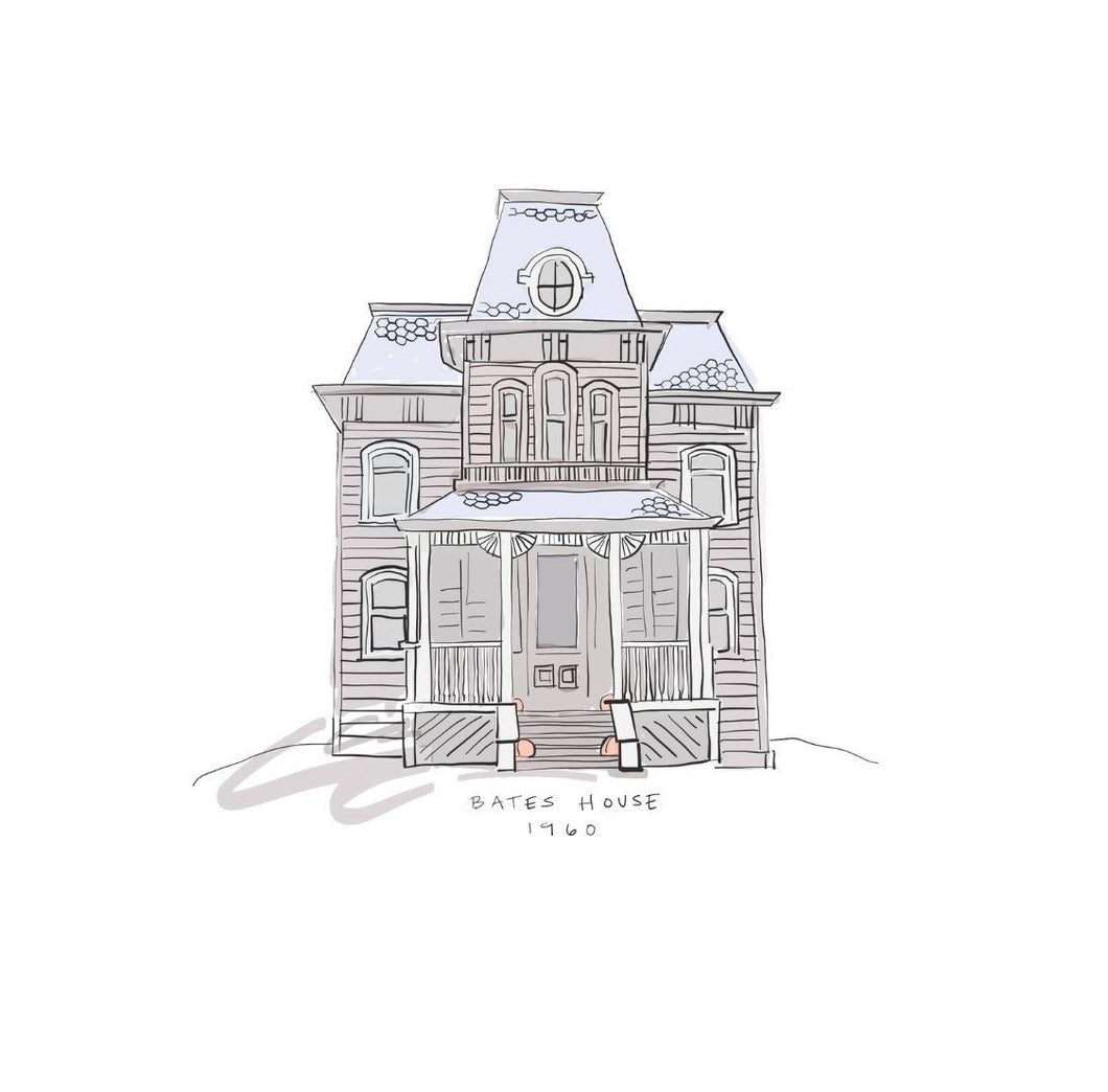Custom Illustration of Any House or Building* + Archival Watercolor Print
