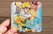 Load image into Gallery viewer, Texas A&amp;M Aggies Sarge Water-Resistant Glazed Coasters
