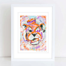 Load image into Gallery viewer, Clemson Tigers &quot;1958 Vintage Tiger&quot;Mascot&quot; | Archival-Quality Championship Wall Art Print
