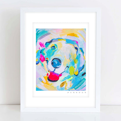 Lab Painting Print - D024