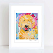 Load image into Gallery viewer, Golden Doodle Painting Print - D049
