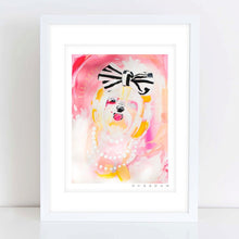 Load image into Gallery viewer, Yorkshire Terrier &quot;Sparkles&quot; Painting Print
