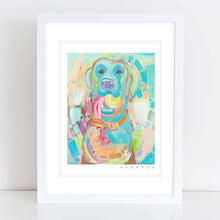 Load image into Gallery viewer, Light Blue Labrador D138 | Archival-Quality Painting Print Lab

