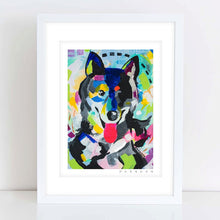 Load image into Gallery viewer, Husky Painting Print
