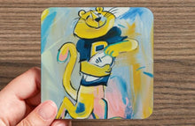 Load image into Gallery viewer, Pitt Panthers Water-Resistant Glazed Coasters

