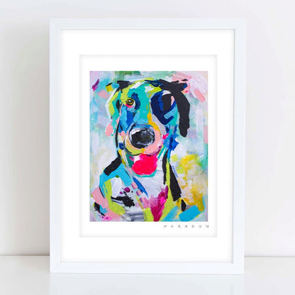 Black Lab or Mix D030 | Archival-Quality Print