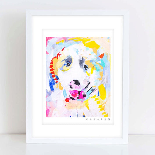 Bedington Terrier D038 | Archival-Quality Print